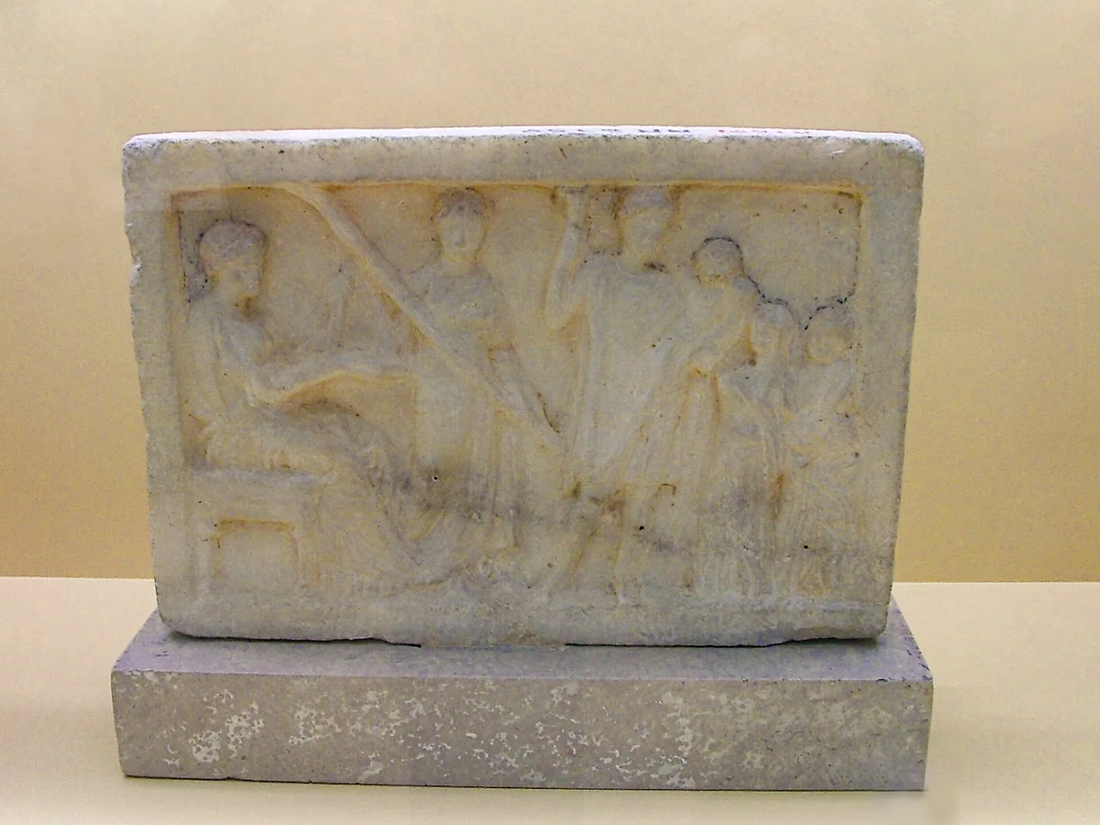 Votive relief with Eleusinian theme, National Archaeological Museum, Athens · Wikimedia Commons